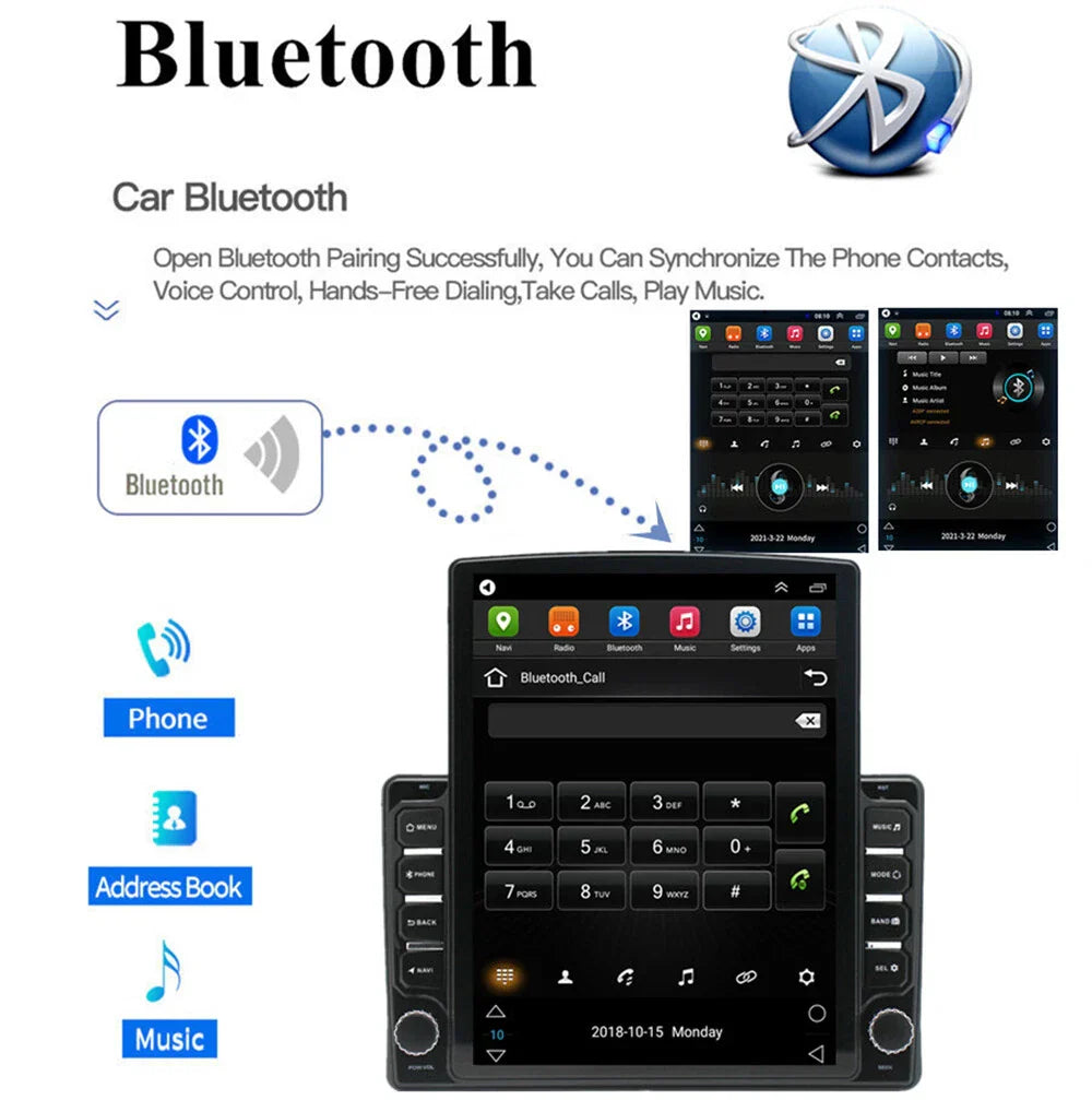 9.7'' Carplay Android Stereo GPS Navigation for 2004-2008 Ford F150