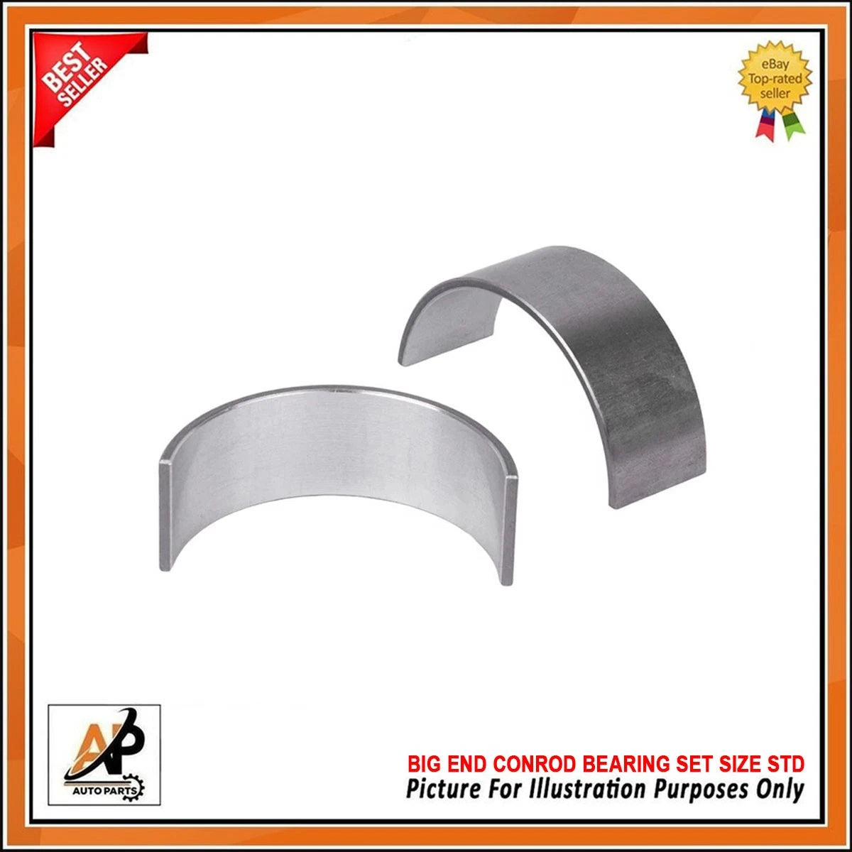 Conrod Bearing Set Standard Replacement for Renault Captur 1.2 TCe (2013–2020)