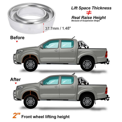 2 Inch Front Leveling Lift Kit for Dodge Ram 1500 2500 3500 2WD (1994-1998)