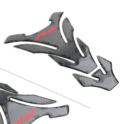 Carbon Fiber Tank Pad Decal Protector for Yamaha R6 (2006-2023)