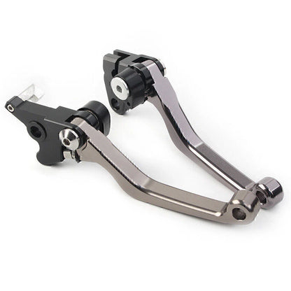 Aluminum Pivot Dirt Clutch Brake Levers for Kawasaki KLX250 D-Tracker (93-97)