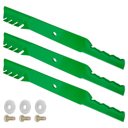 60 Inch Deck Blade with Bolt Replacement for Hustler (1990–2015)