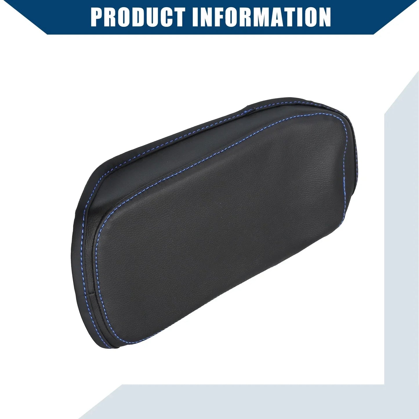 Durable Faux Leather Center Console Armrest Cover for Hyundai Kona (2018-2023)
