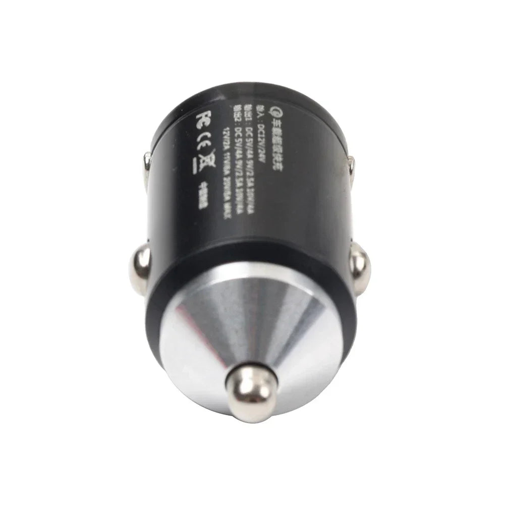 Fast Universal Mini USB Type C Car Charger Adapter for iPhone