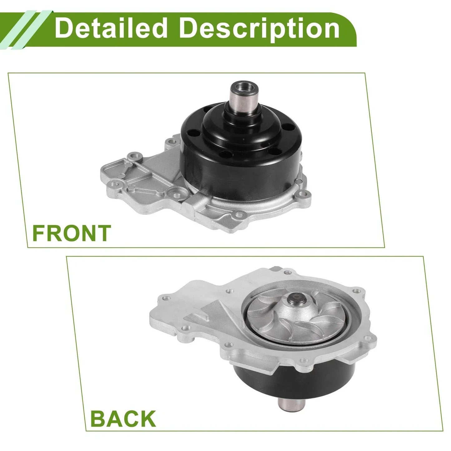 Water Pump for Mercedes-Benz SPRINTER (2010-2018) Cooling System Replacement