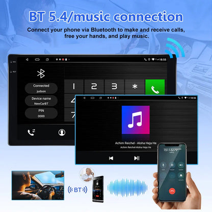 9'' Wireless Carplay & Android Auto Head Unit for Toyota Camry (2018-2019)