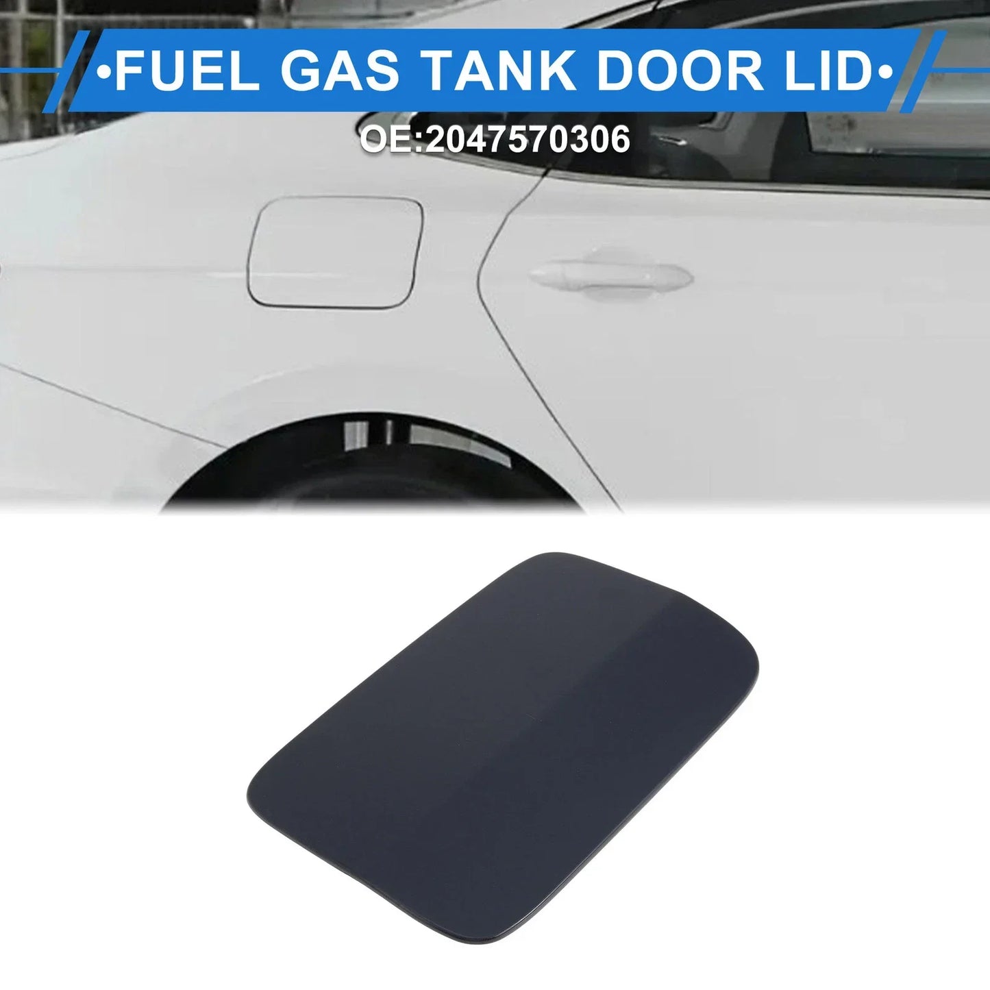 Fuel Tank Door Cap for Mercedes-Benz X204 Gas Tank Flap (2010-2015)