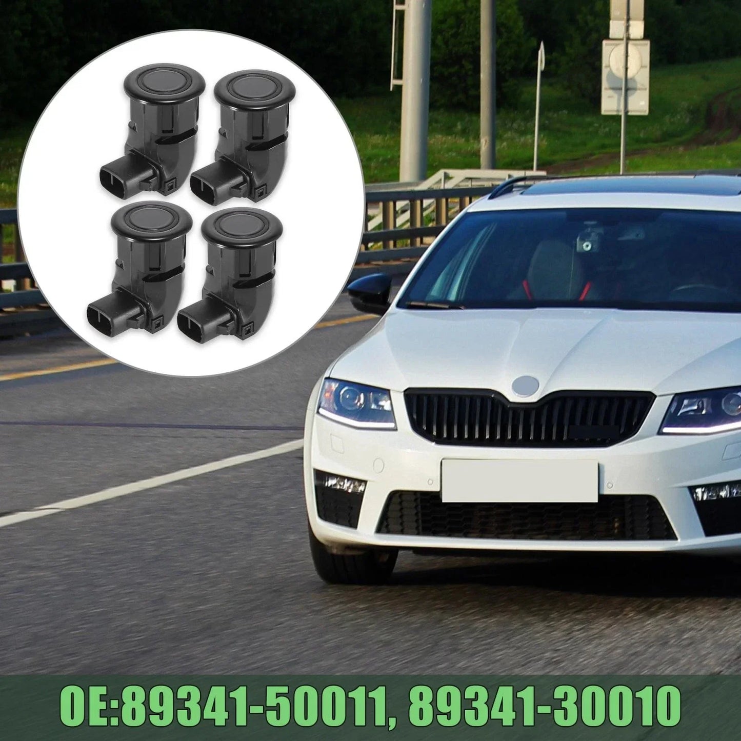 4pcs PDC Reverse Parking Assist Sensors for Lexus IS250 (2006-2013)
