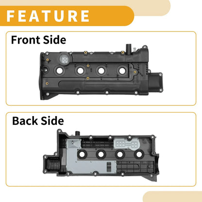 Engine Valve Cover with Gasket for Hyundai Elantra 1.8L 2.0L (2011-2016)