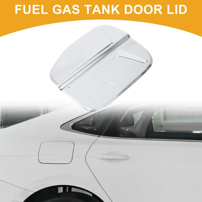 Fuel Tank Door Cap for Honda Accord 2023-2025 Gas Tank Flap Chrome Silver