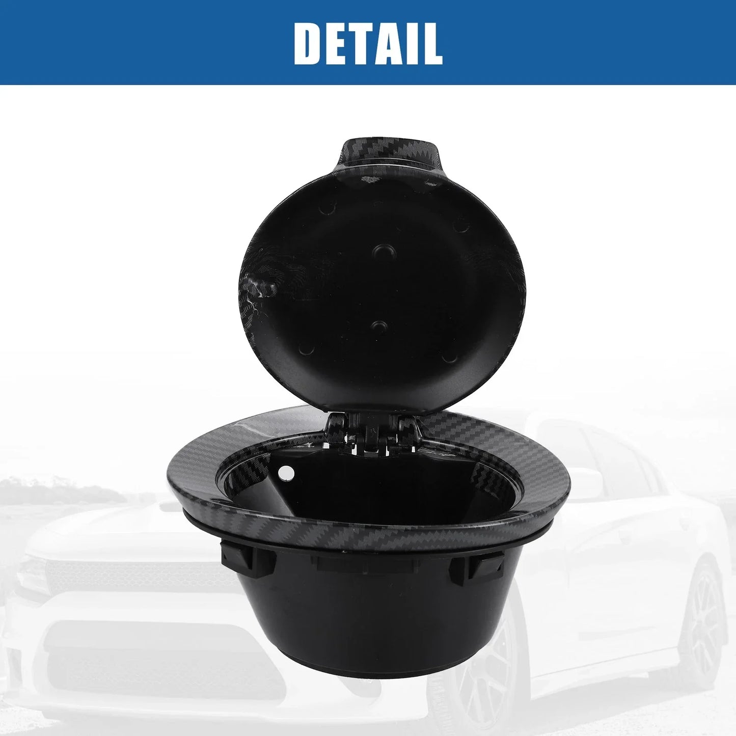Vapor Edition Fuel Filler Door Cap for Dodge Challenger (2008-2022) Black
