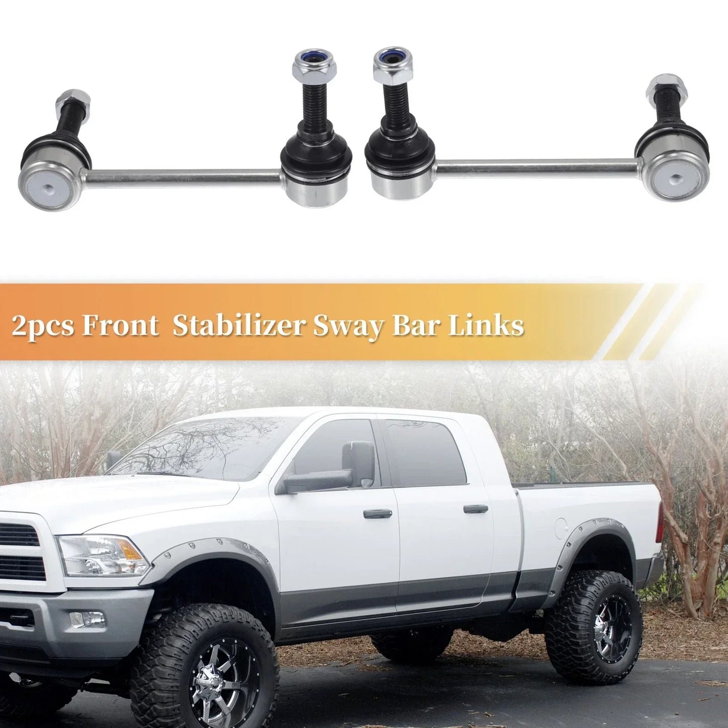 2 x Front Stabiliser Sway Bar Links for Dodge Durango (2011-2015)
