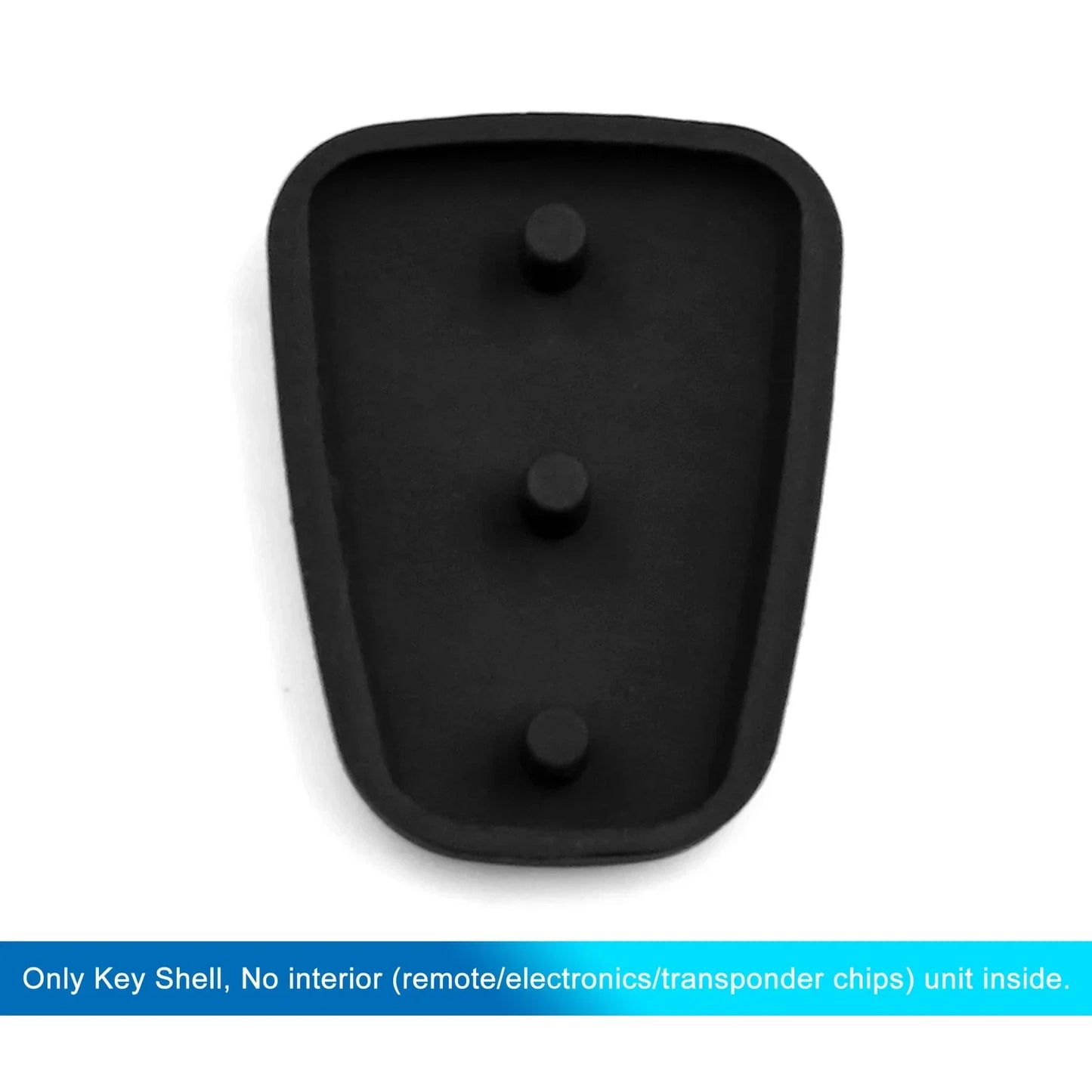 Hyundai 3 Button Key Fob Shell Case Rubber for Hyundai ( Available)