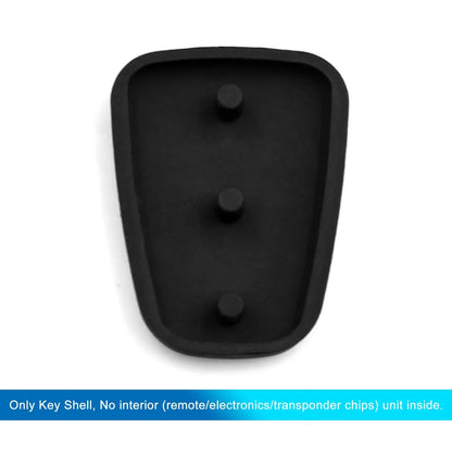Hyundai 3 Button Key Fob Shell Case Rubber for Hyundai ( Available)