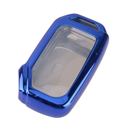 Blue TPU Remote Control Housing Cover for KIA K5, Soul, Telluride, Sorento (2021-2022)