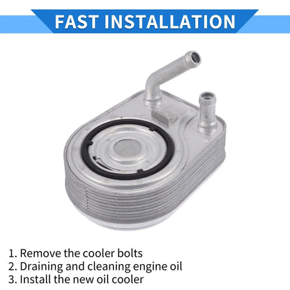 Engine Oil Cooler with Seals for Hyundai Tucson, Kona (2018-2023)