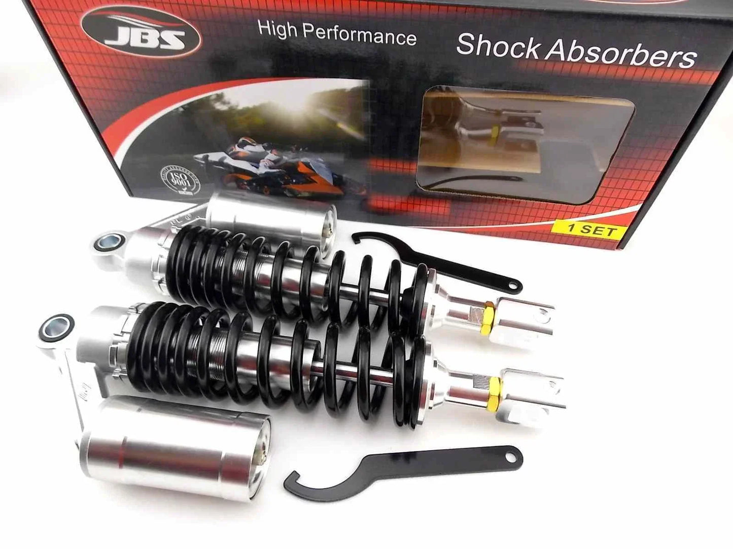 365mm JBS Rear Air Nitrogen Cell Shock Absorbers for Honda CB1100R (1983-1984)