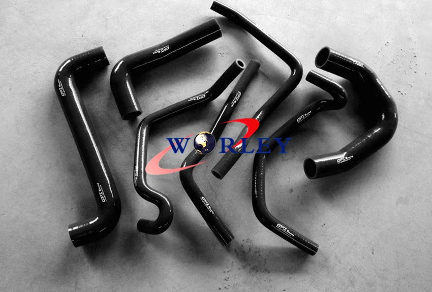 Red Hose Silicone Radiator Heater for Holden Commodore VY V8 5.7 (2002-2004)