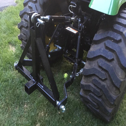Heavy Duty 3-Point 2" Receiver Trailer Hitch for Cat. 1 Tractor