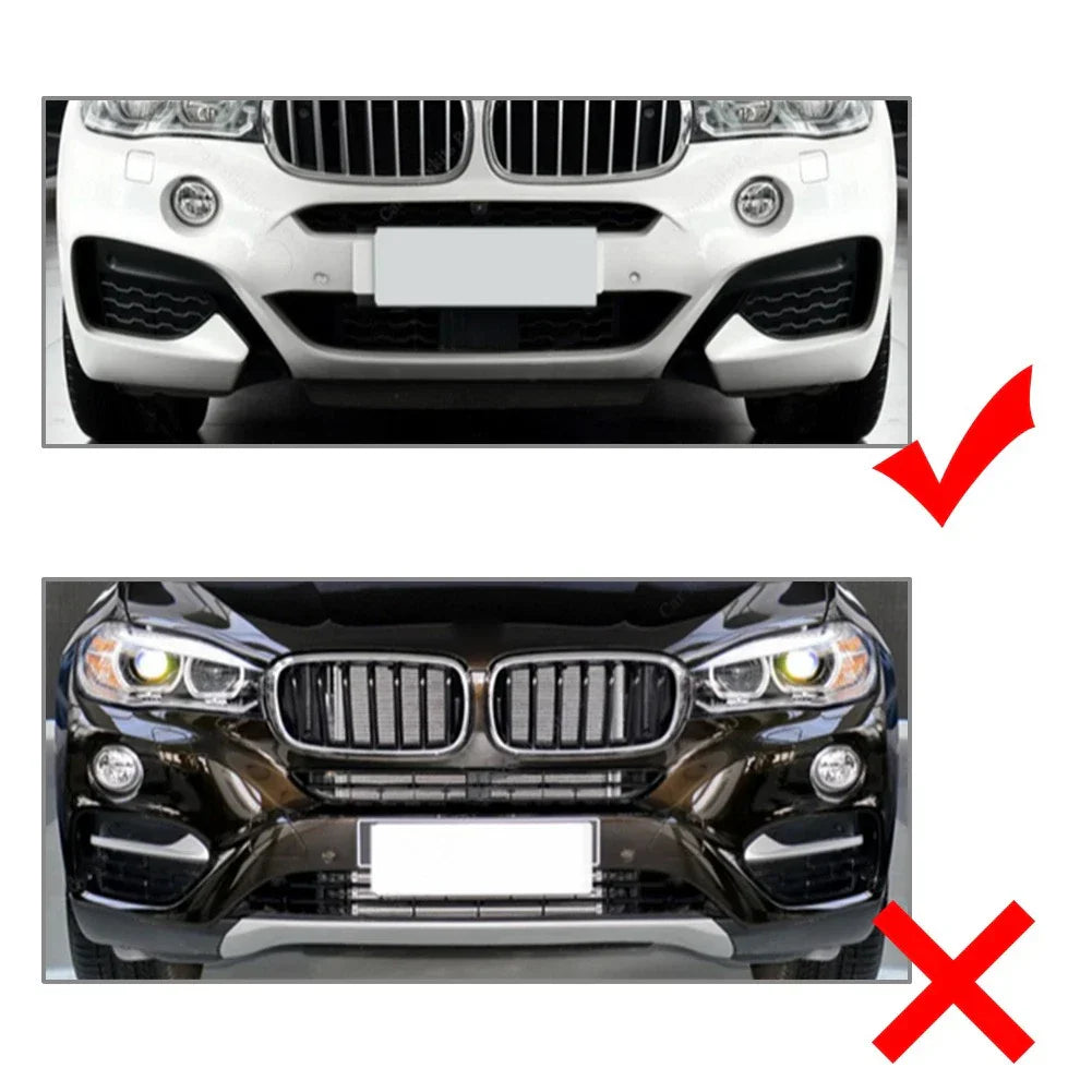 Front Bumper Lip Spoiler for BMW X6 M Sport (2014-2019)