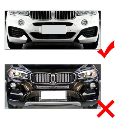 Front Bumper Lip Spoiler for BMW X6 M Sport (2014-2019)