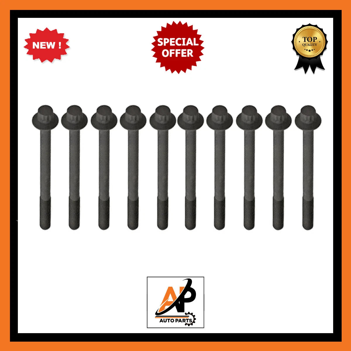 Head Bolt Kit for Mazda 3 Saloon Hatchback 2.2 Diesel (2007–2018)