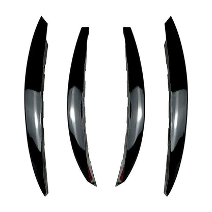 4 Pcs Front Bumper Splitter Spoiler Canards for Mercedes Benz C-Class (2022-2023)