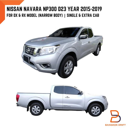 Black Fender Flare Arch for Nissan Navara D23 DX RX (2015-2019)