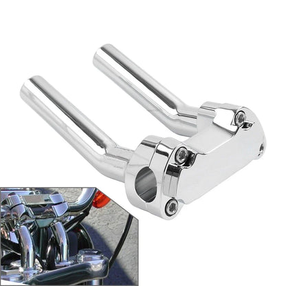 6.5" Pullback Handlebar Riser Top Clamp for Harley Dyna FXD, Softail, XL883