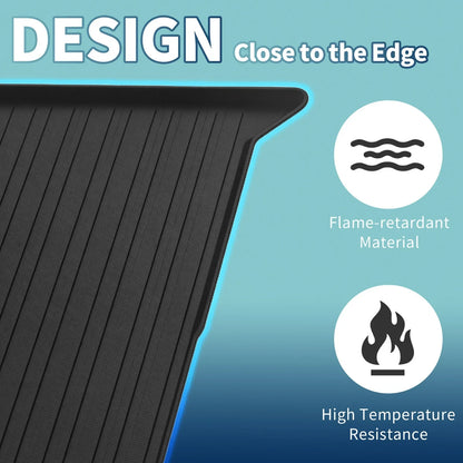 Flat Face Cargo Liner Rear Trunk Mat for Honda Passport (2019-2022) 1 x TPE