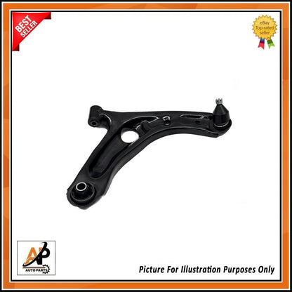 Front Lower Suspension Wishbone Arms Pair Replacement for Peugeot 107 (2005–2014)