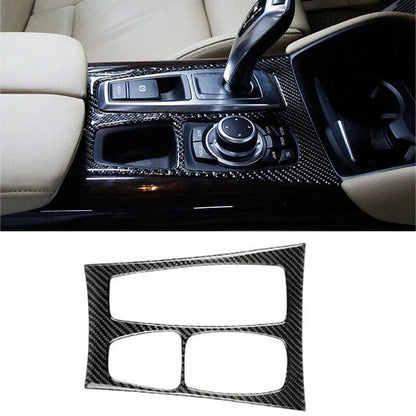 Carbon Fiber Inner Cover Sticker Kit for BMW X5 E70 X6 E71 (2008-2013)