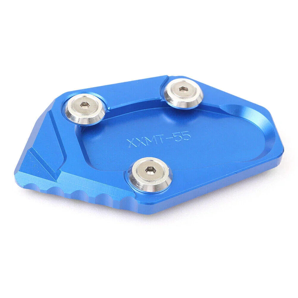 Kickstand Pad for Yamaha YZF-R3 (2013-2015) - Side Stand Plate Blue