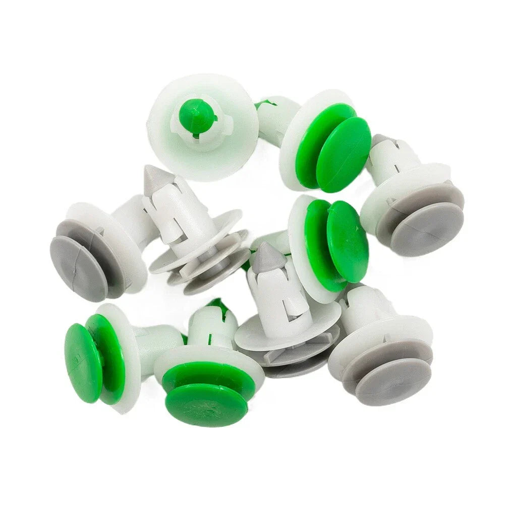 10pc Car Interior Door Panel Trim Retainer Plastic Clip for Accessories