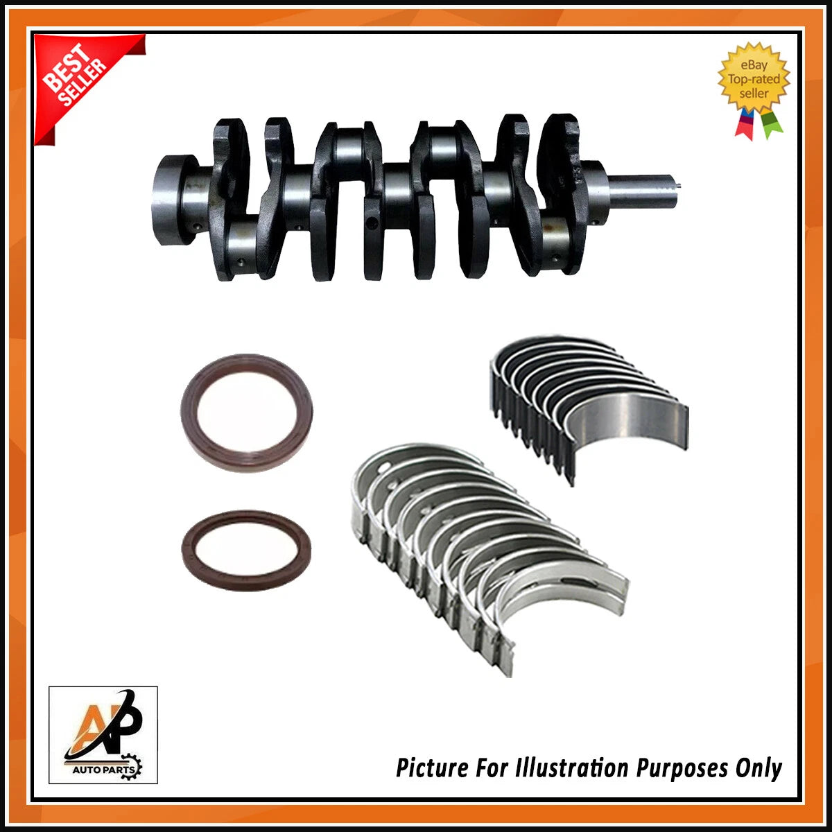 Engine Rebuild Kit for Hyundai Kia D4CB 2.5L Diesel () (2001–2011)