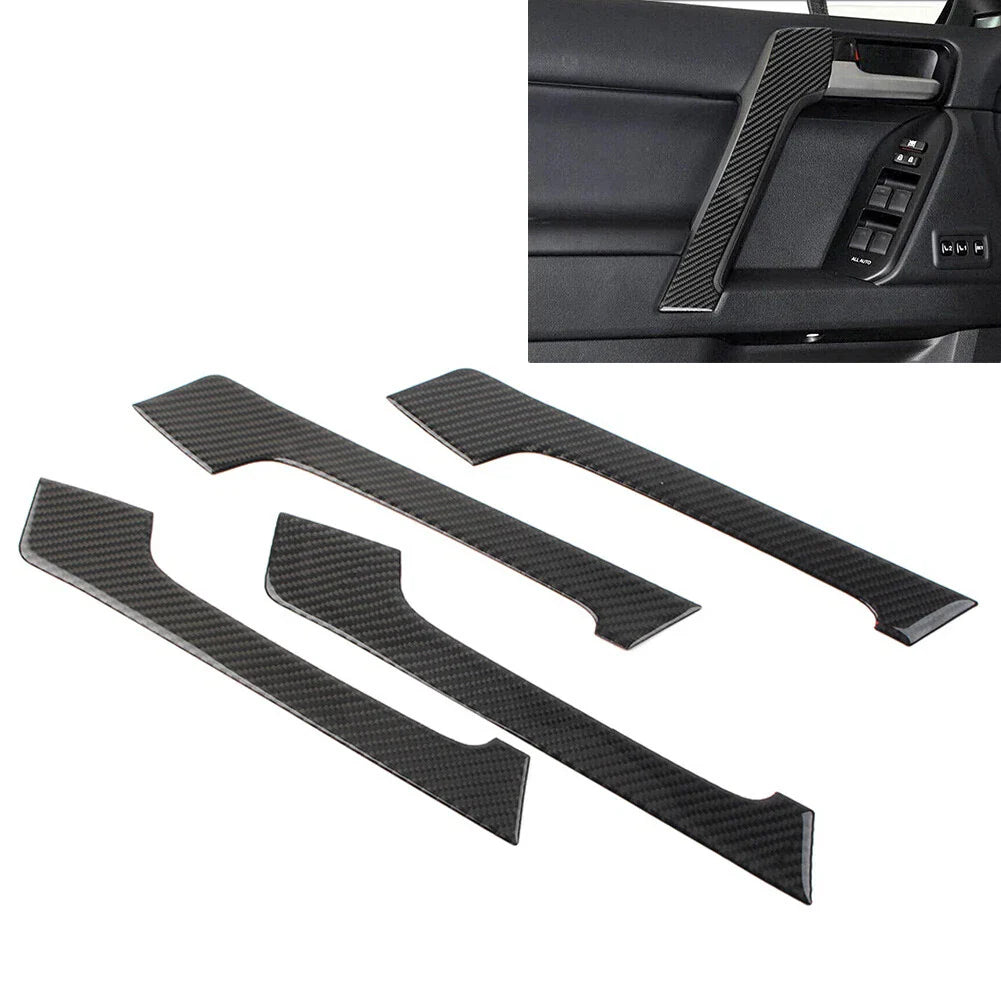 4 Pcs Interior Door Handle Trim for Toyota Land Cruiser Prado (2010-2018)