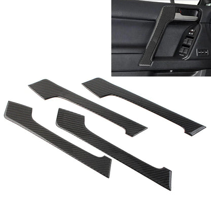 4 Pcs Interior Door Handle Trim for Toyota Land Cruiser Prado (2010-2018)