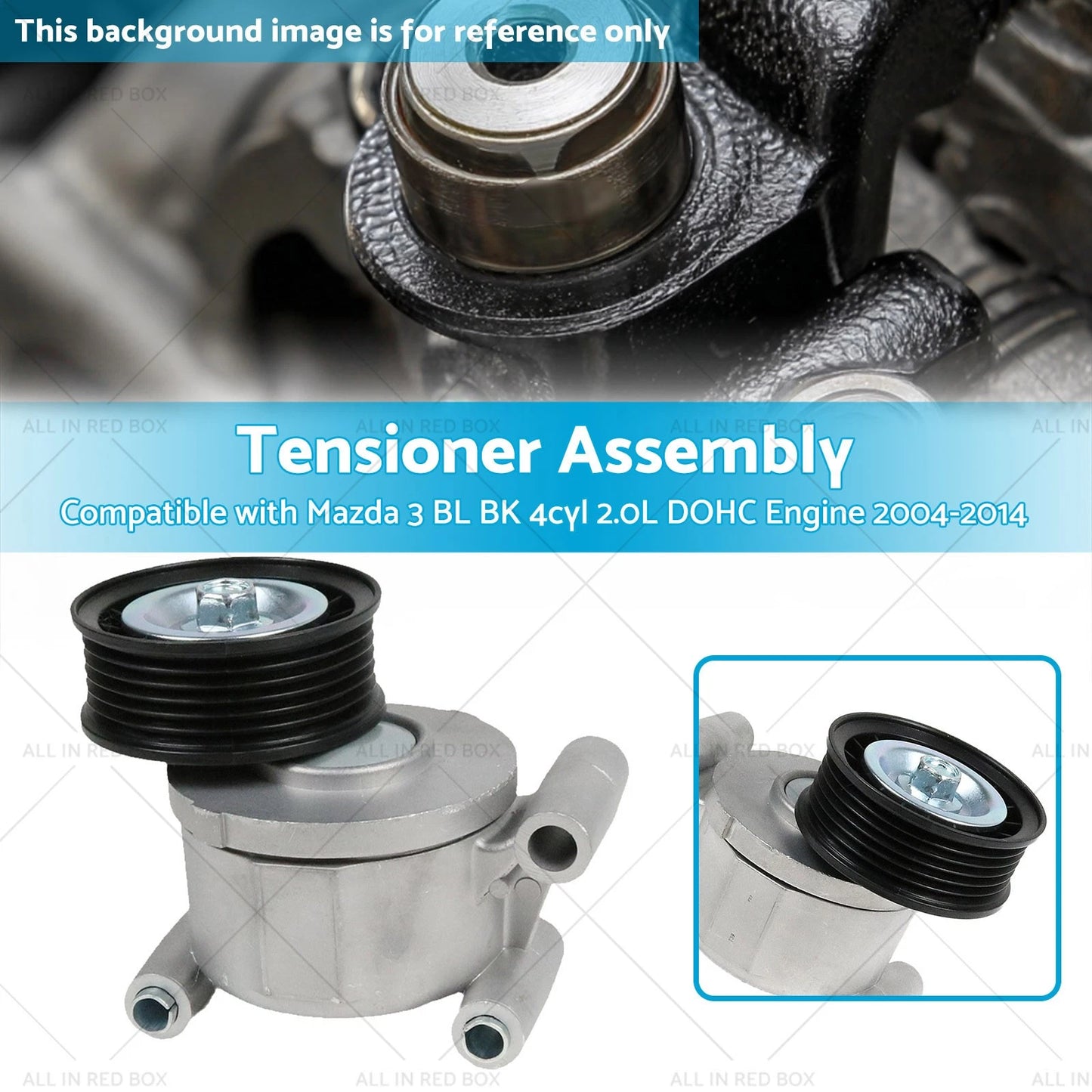 Drive Belt Tensioner for Mazda 3 BL BK 2.0L (2004-2014)