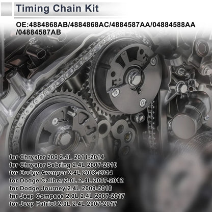 Timing Chain Kit for Dodge Avenger, Journey, Jeep Compass (2008-2019)