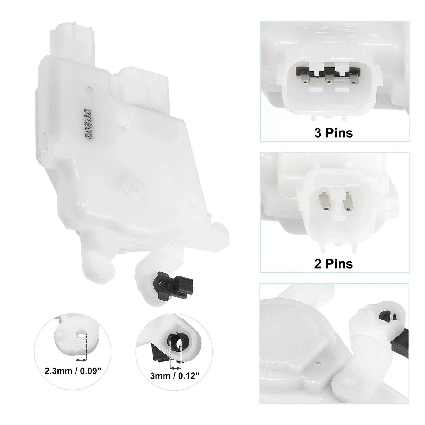 Right Door Latch Lock Actuator for Honda Odyssey (2018-2023) - 1 x White