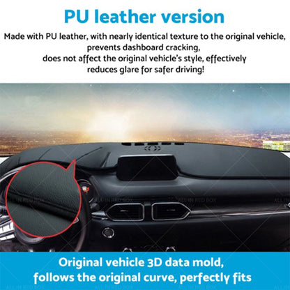 Dash Mat Cover Microfiber Leather for GWM Cannon L & CC (2020-2023)