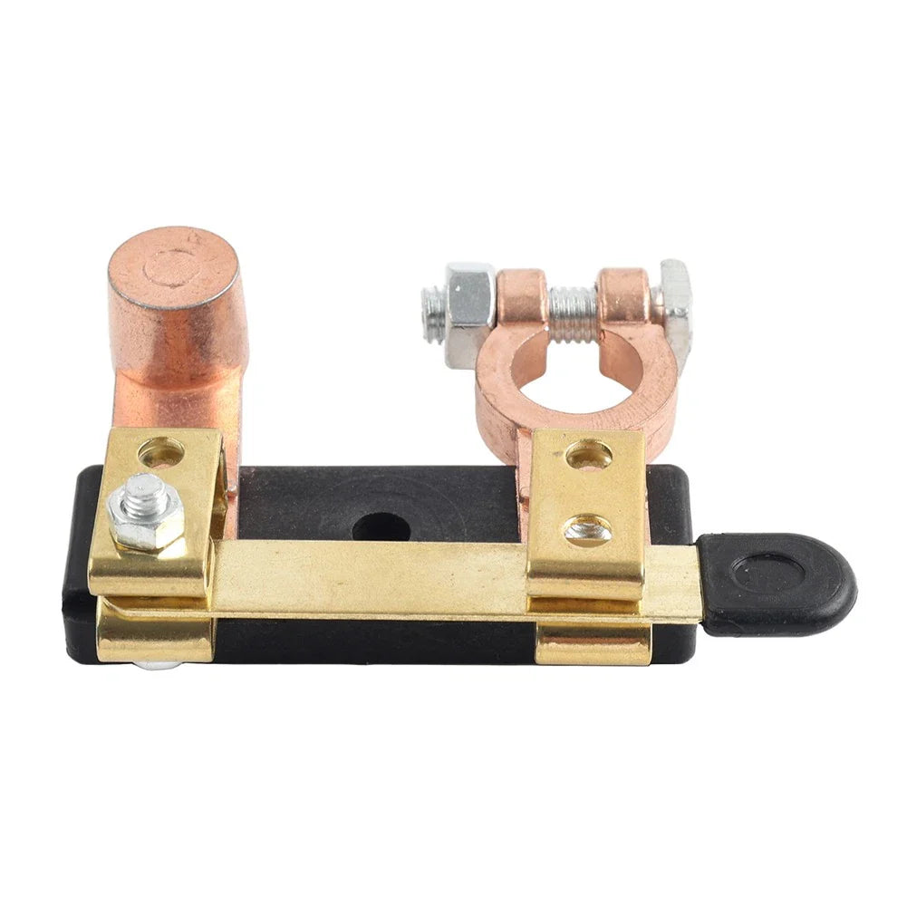 Top Post Negative Power Battery Disconnect Cutoff Switch for Car RV Boat (12-24V)