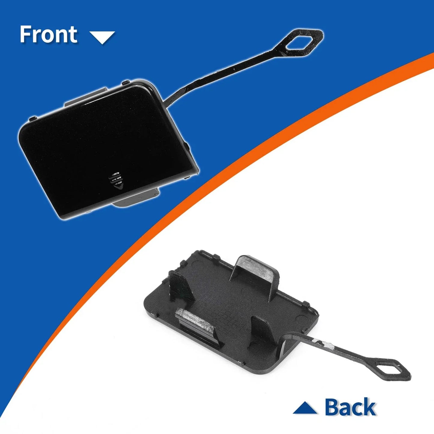 Front Right Tow Hook Cover for Mercedes-Benz C-Class W204 (2007-2014)