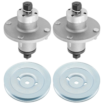 Deck Spindle Pulley Replacement for John Deere X300 X304 X324 X360 (2003–2005)