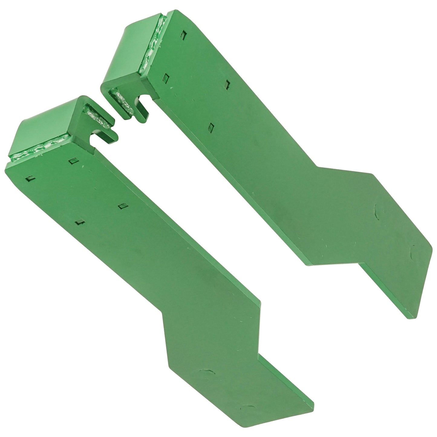 Caltric Heavy Duty Quick Tach Weld On Mounting Brackets for John Deere (1990–1990)