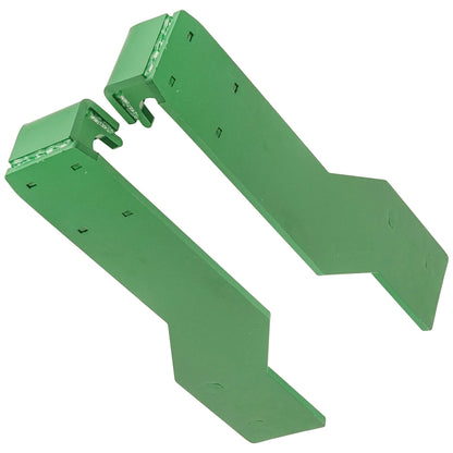 Caltric Heavy Duty Quick Tach Weld On Mounting Brackets for John Deere (1990–1990)