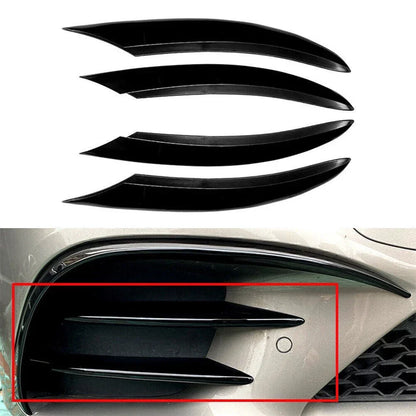 4x Front Fog Light Trim for Mercedes Benz C-Class C200 C260 W205 (2019-2023)