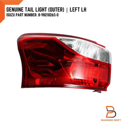 LH Tail Light Rear Lamp Unit for Isuzu MU-X MUX SUV (2013-2017)