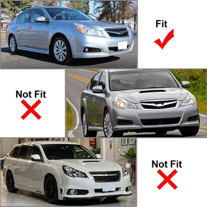 Left Front Bumper Fog Light Bezel Cover for Subaru Legacy (2010-2012)