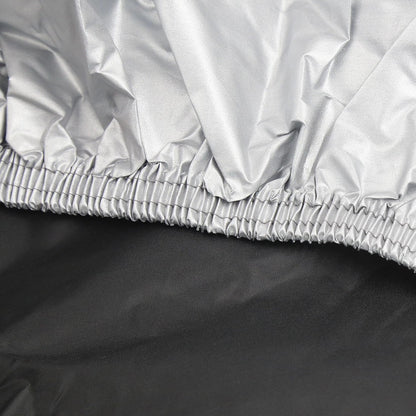 Motorcycle Cover 180T Black/Silver for Honda Goldwing 1100 1200 1500 1800